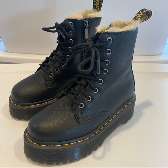 doc martens fur lined jadon